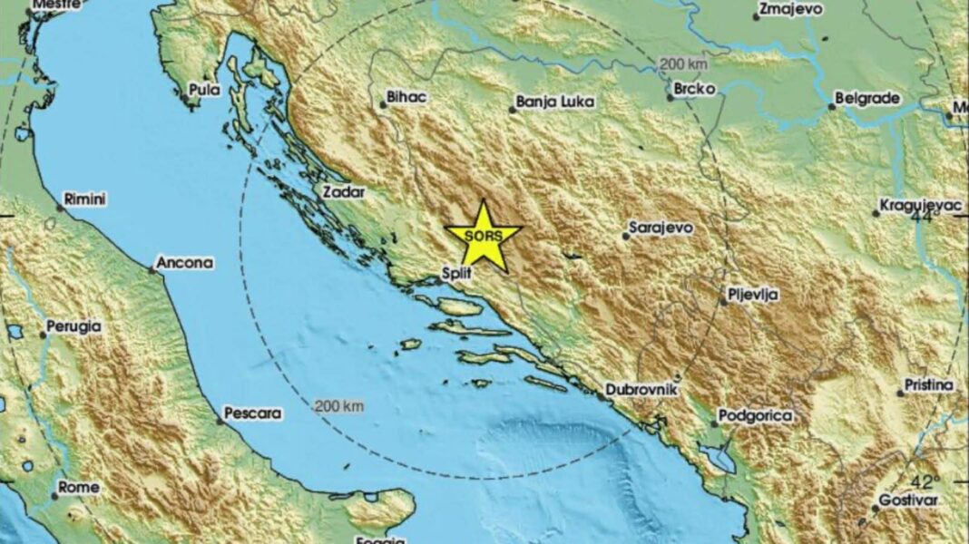 Jak zemljotres pogodio BiH: Treslo se i u Sarajevu
