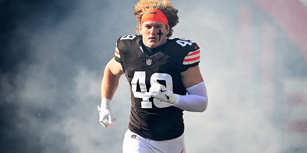 Linebacker Brownsa Carson Schwesinger osvojio je NFL defenzivnog novajlija godine