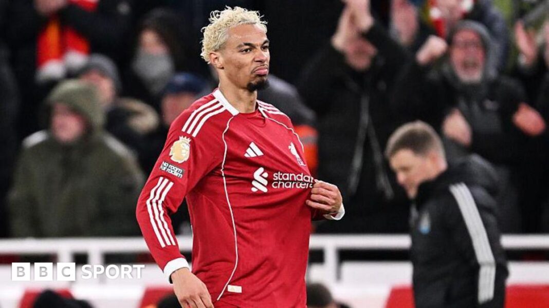 Liverpul 4-1 Njukasl: Hugo Ekitike pravi poređenje Fernanda Toresa dok proganja bivše obožavaoce Njukasla