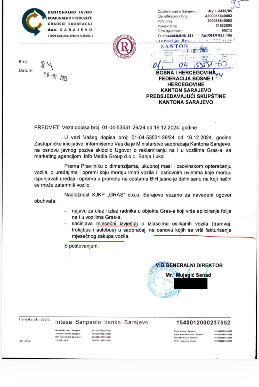 Marketinški ugovori s banjalučkom firmom otkrivaju: GRAS je morao koristiti stare tramvaje da bi ispunili ugovor sa INFO MEDIA GROUP – Istraga .ba