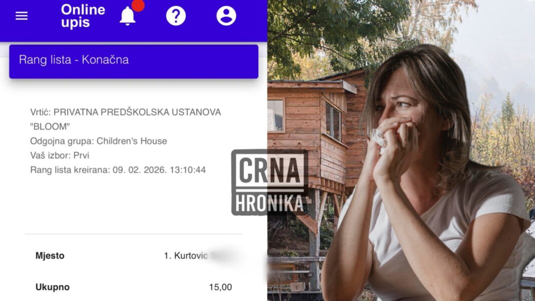 Ogorčena majka tvrdi: Dijete prvo na rang-listi, ali odbijeno – “Konkurs je bio samo farsa”