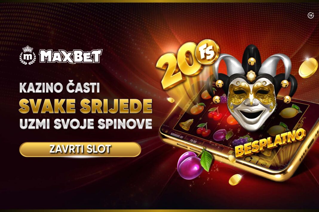 PROMO/ MaxBet: Kazino časti svake srijede, uzmi svoje spinove!