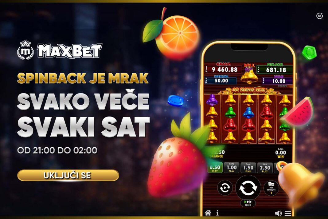 PROMO/ MaxBet ti vraća do 500 spinova za veče