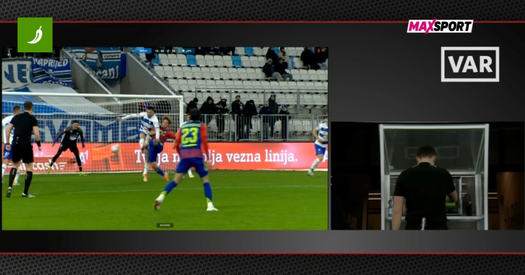 Poslušajte kako je Hajduk dobio penal protiv Osijeka. “Promijenit ću odluku”