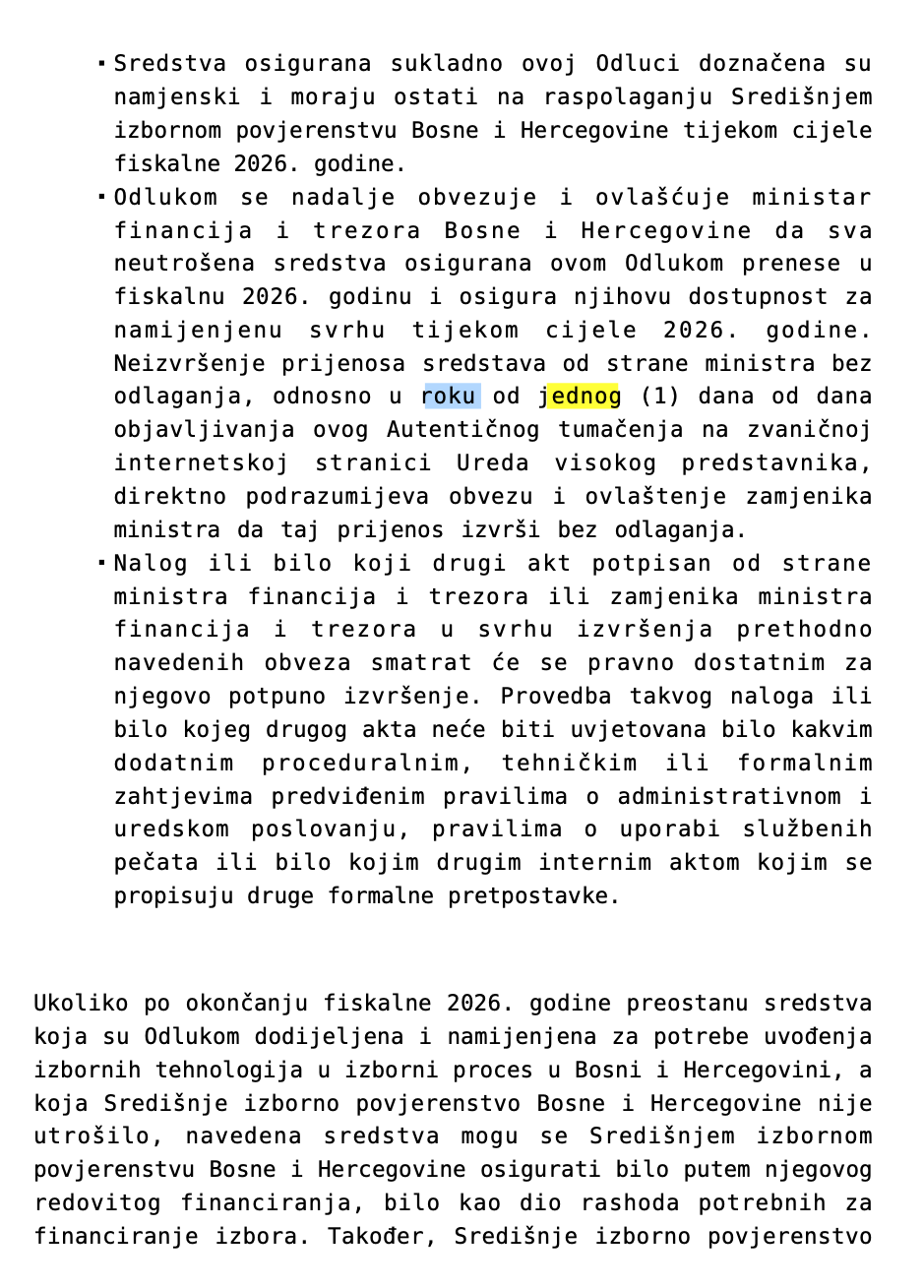 Schmidt dao Srđanu Amidžiću rok od 24 sata: Novac za izborne tehnologije mora odmah biti operativan! – Istraga .ba
