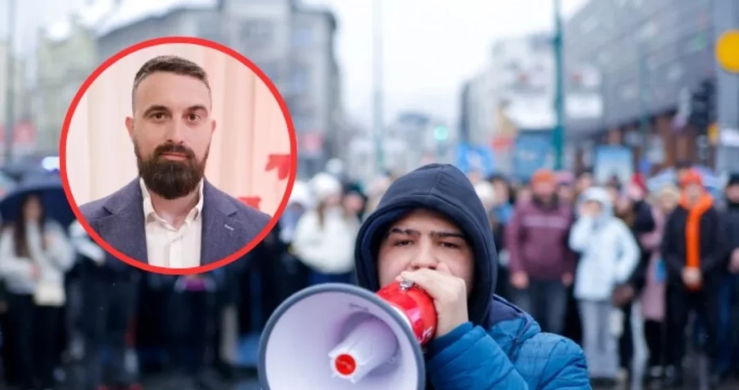 Sociolog Vladimir Vasić za Oslobođenje: Protesti mladih u Sarajevu nemaju partijsku pozadinu
