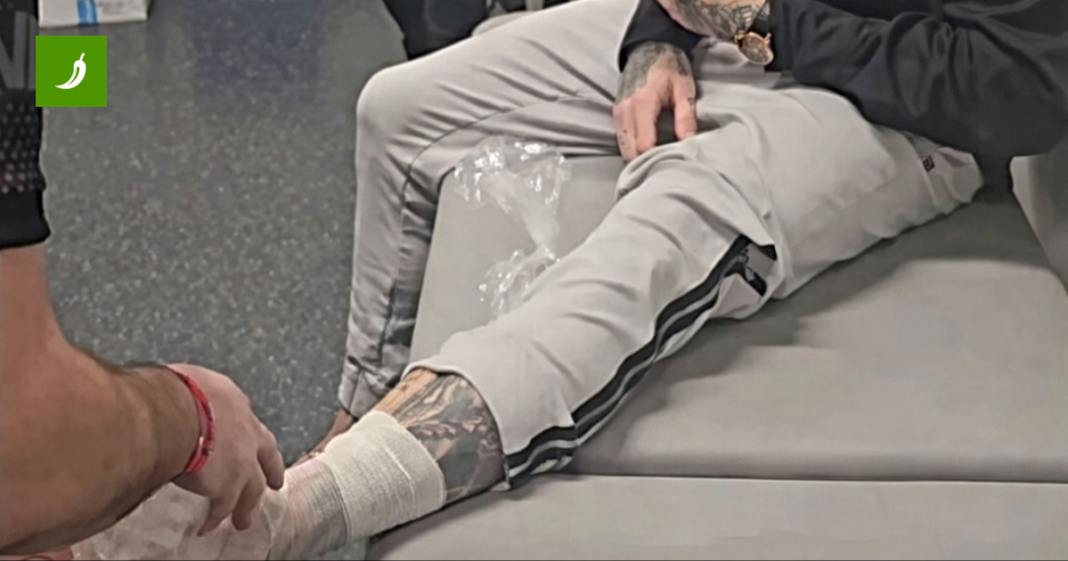 Telegraf: Ilić je slomio nogu nokautirajući Fabjana