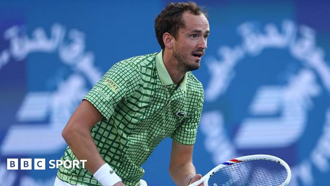 Tenisko prvenstvo Dubaija: Daniil Medvedev osvojio titulu jer se Tallon Griekspoor povukao