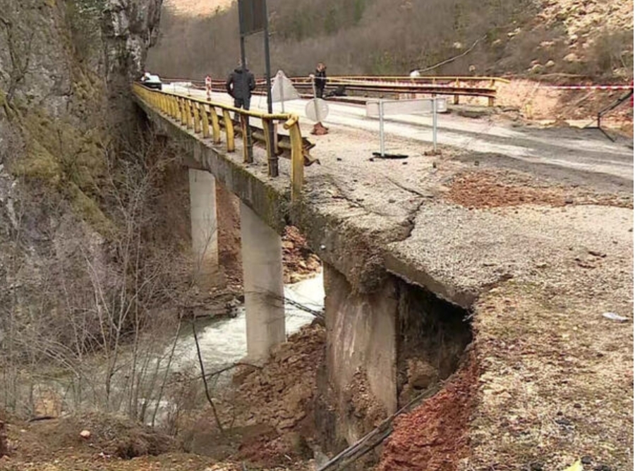 VAŽNO ZA VOZAČE: Zatvoren most na magistralnoj cesti Dobro Polje – Miljevina