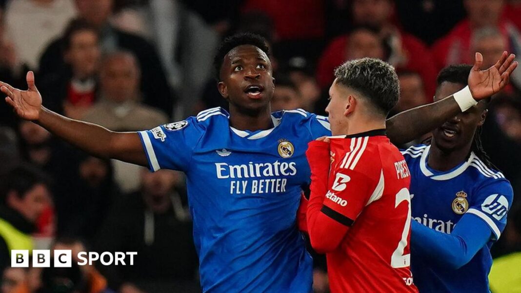 Vinicius Jr: Benfikin Gianluca Prestianni izrekao privremenu suspenziju na jednu utakmicu zbog navodnog rasističkog zlostavljanja