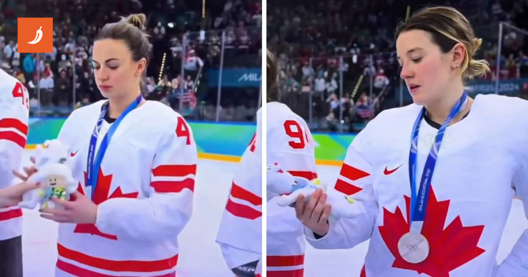 Kanadske hokejašice uz srebrne medalje dobile i plišance, njihova reakcija je hit