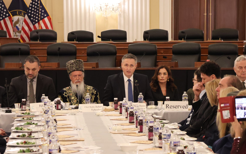 Bećirović iz Washingtona: Sarajevsku hagadu su bosanski muslimani sačuvali od nacista i velikosrpske agresije Bećirović iz Washingtona: Sarajevsku hagadu su bosanski muslimani sačuvali od nacista i velikosrpske agresije