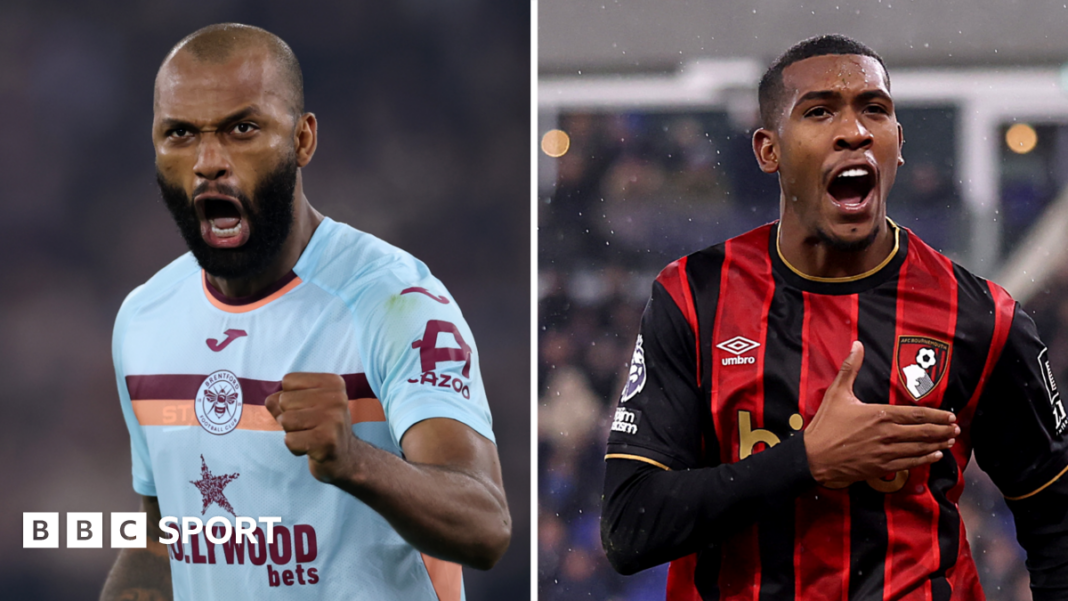 Brazil: Igor Thiago iz Brentforda i Rayan iz Bournemoutha primili prve pozive A split image of Brentford