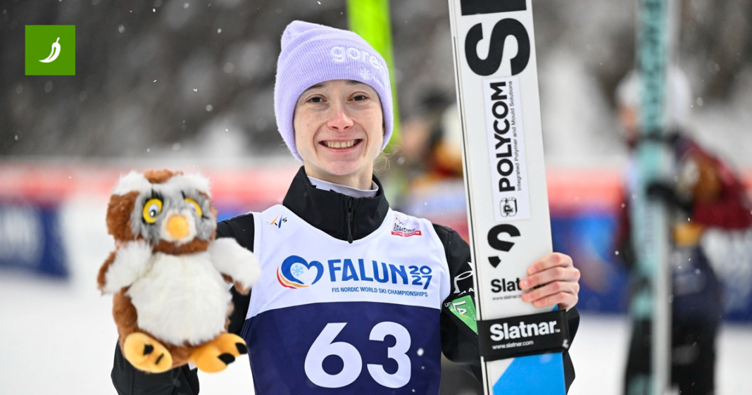 Čudesna Slovenka Nika Prevc postavila rekord u skijaškim skokovima Čudesna Slovenka Nika Prevc postavila rekord u skijaškim skokovima