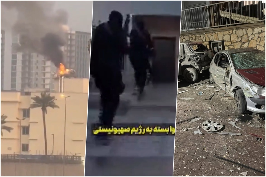 DRAMATIČNI PRIZORI S BLISKOG ISTOKA: Iranske snage objavile snimke razbijanja ćelije Mossada, novi napad na Teheran, plamen na zgradi američke ambasade u Bagdadu… DRAMATIČNI PRIZORI S BLISKOG ISTOKA: Iranske snage objavile snimke razbijanja ćelije Mossada, novi napad na Teheran, plamen na zgradi američke ambasade u Bagdadu...