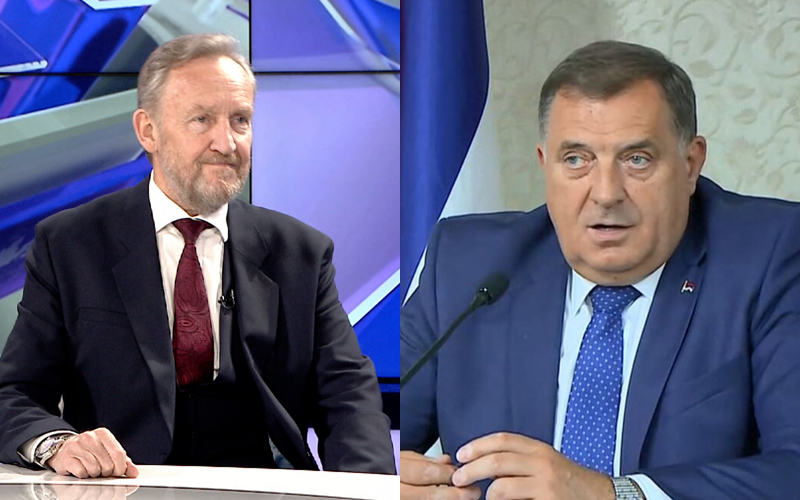 Dodik ‘udario’ po Izetbegoviću: Jadan si i ti i tvoja politika Dodik ‘udario’ po Izetbegoviću: Jadan si i ti i tvoja politika