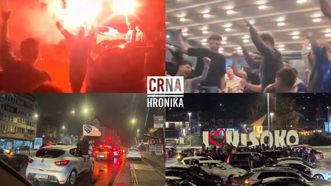 Euforija širom BiH: Građani na ulicama slavili pobjedu Zmajeva! Euforija širom BiH: Građani na ulicama slavili pobjedu Zmajeva!