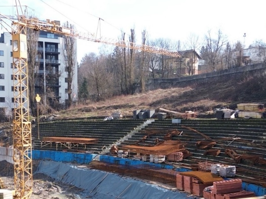 FOTO/ Nove fotografije juga Grbavice, radovi baš lijepo napreduju FOTO/ Nove fotografije juga Grbavice, radovi baš lijepo napreduju