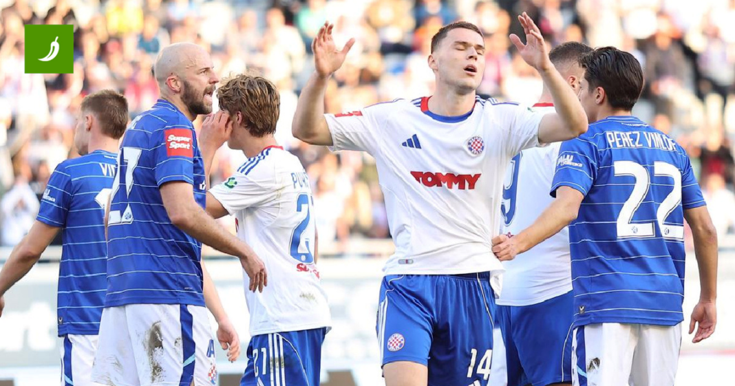 Hajdukovi komentatori frustrirani na derbiju: Gle, i Dinamo može promašiti Hajdukovi komentatori frustrirani na derbiju: Gle, i Dinamo može promašiti