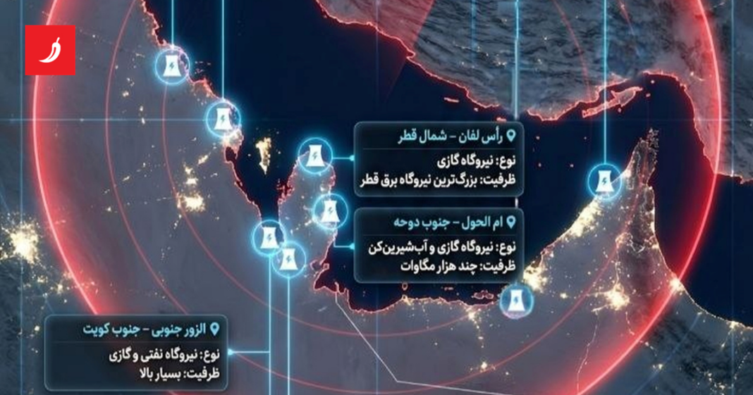 Iran objavio kartu meta: “Napad na našu energetsku mrežu gurnut će regiju u mrak” Iran objavio kartu meta: "Napad na našu energetsku mrežu gurnut će regiju u mrak"