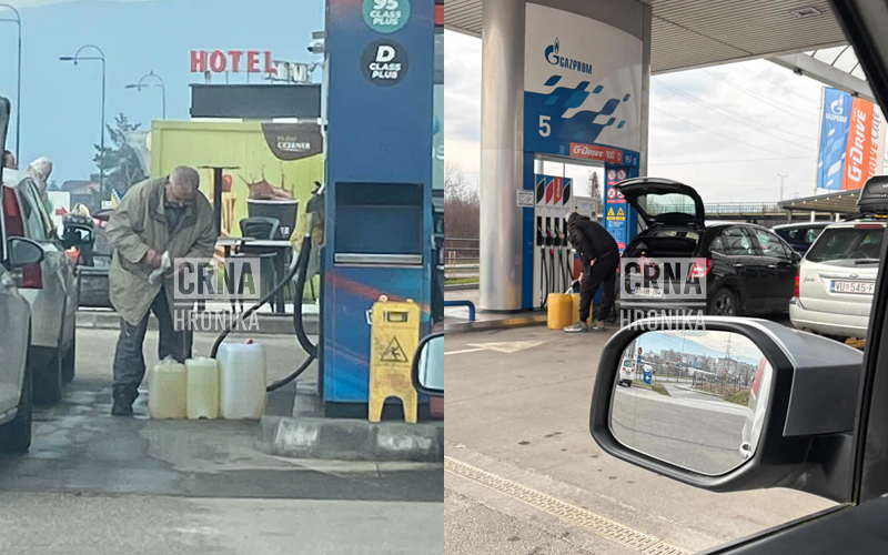 Ljudi koji prave privatne zalihe goriva i širenje panike bi mogli destabilizirati tržište Ljudi koji prave privatne zalihe goriva i širenje panike bi mogli destabilizirati tržište