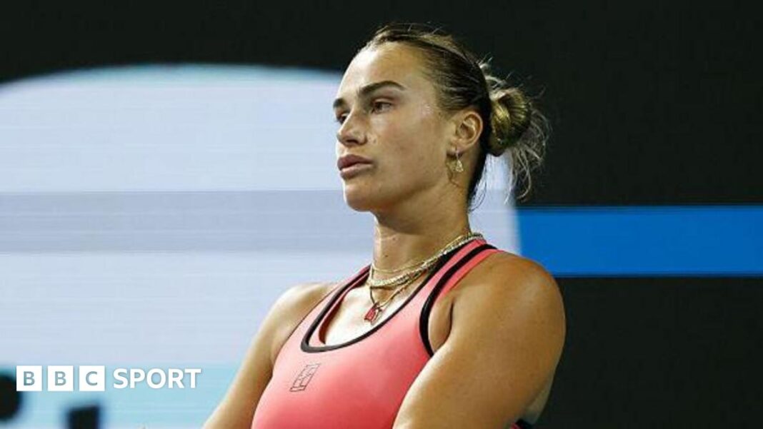 Miami Open: Sabalenka i Gauff pobjeđuju, Medvedev izlazi, kamera je zabrinuta za sudiju World number one Aryna Sabalenka in a pink tennis outfit