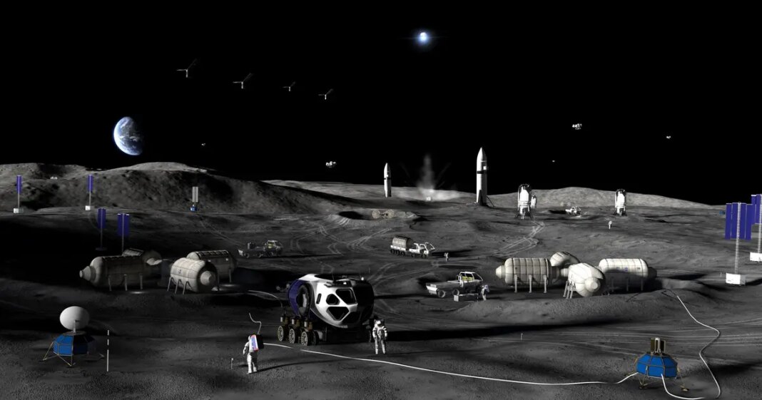 NASA gradi bazu na Mjesecu NASA gradi bazu na Mjesecu