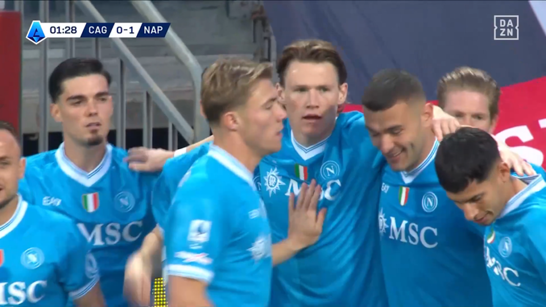 Početak iz snova za Napoli: McTominay ubacuje loptu u gol Početak iz snova za Napoli: McTominay ubacuje loptu u gol