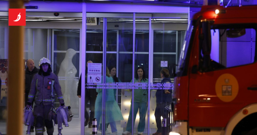 Požar u splitskom rodilištu Požar u splitskom rodilištu