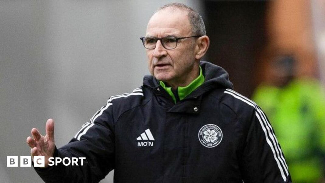 Škotski Premiership: Da li su superiorni poeni menadžera Seltika Martina O'Nila u prosjeku dovoljni za osvajanje titule? Celtic manager Martin O