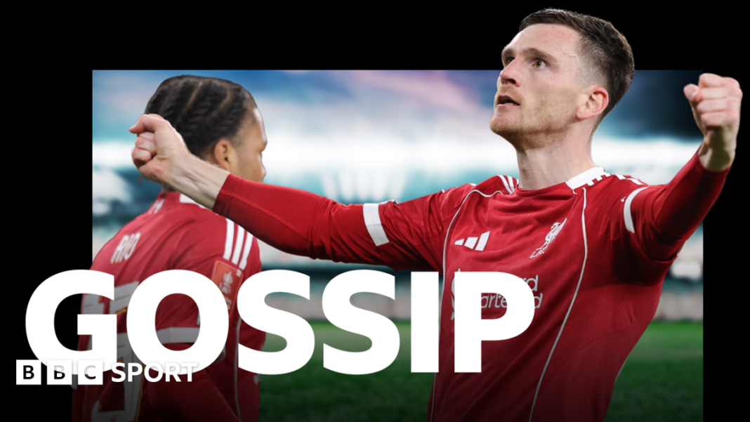 Škotski tračevi: Robertson, Sarachi, Sinisalo, McBurnie, Araujo, Schwarz Liverpool