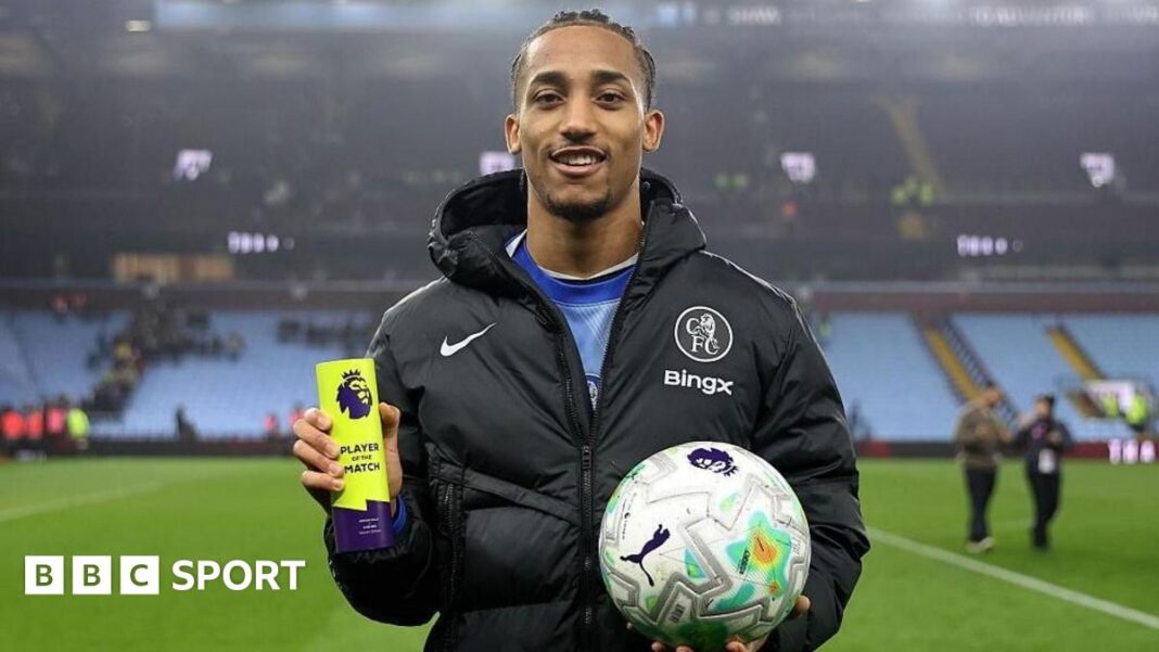 ‘Svjetska klasa’ Joao Pedro popunio cipele Diega Coste u Chelseaju Joao Pedro running off after scoring against Aston Villa