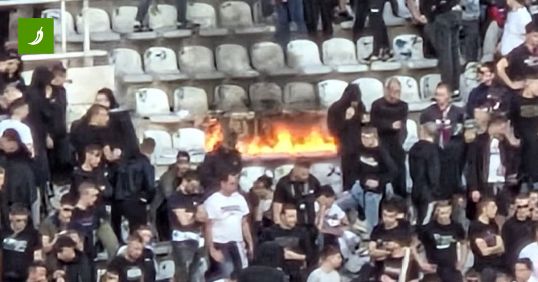 Torcida zapalila stolice na Poljudu nakon poraza u derbiju Torcida zapalila stolice na Poljudu nakon poraza u derbiju