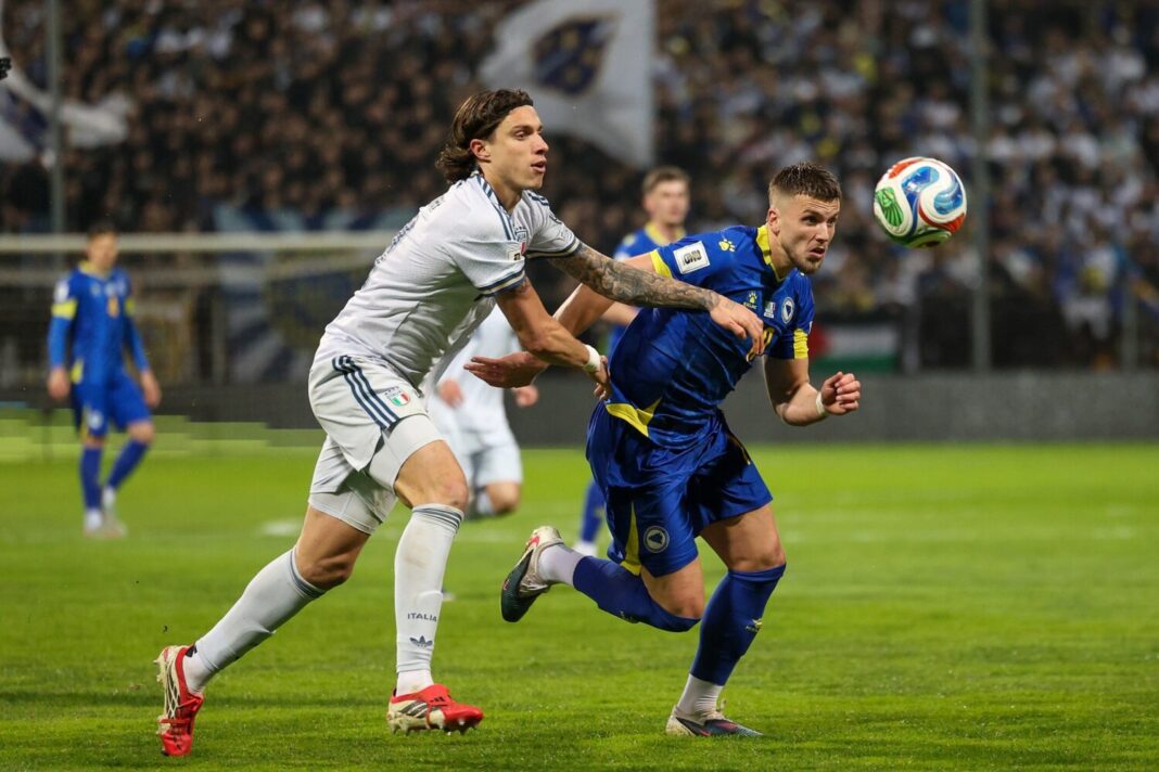 UŽIVO/ BiH – Italija 2:1, Esposito šutirao preko gola Foto: Ines Lučić, Reprezentacija.ba