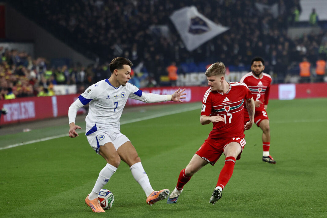 UŽIVO/ Vels – BiH 0:0, domaći pogodili stativu Foto: Faruk Zametica, Reprezentacija.ba