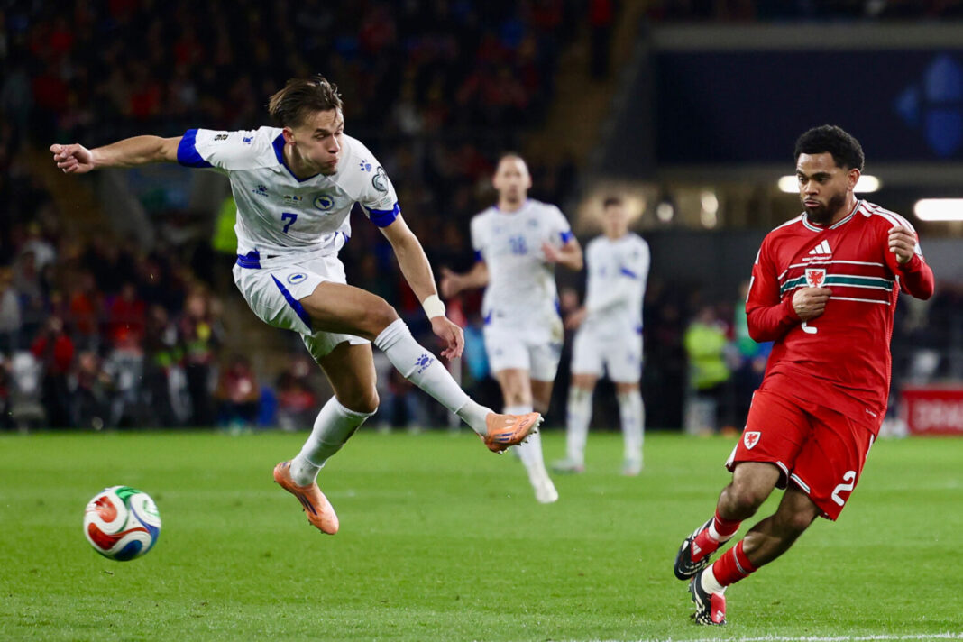 UŽIVO/ Vels – BiH 1:0, Barbarez napravio dvostruku izmjenu Foto: Faruk Zametica, Reprezentacija.ba