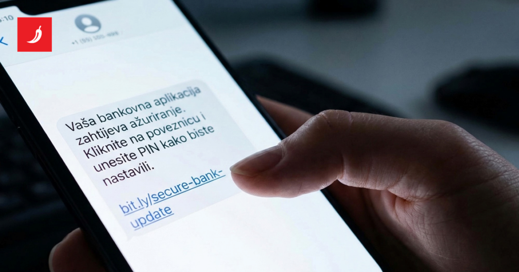 Žena iz Vodica nasjela na lažni SMS, s računa joj skinuto gotovo 4000 eura Žena iz Vodica nasjela na lažni SMS, s računa joj skinuto gotovo 4000 eura