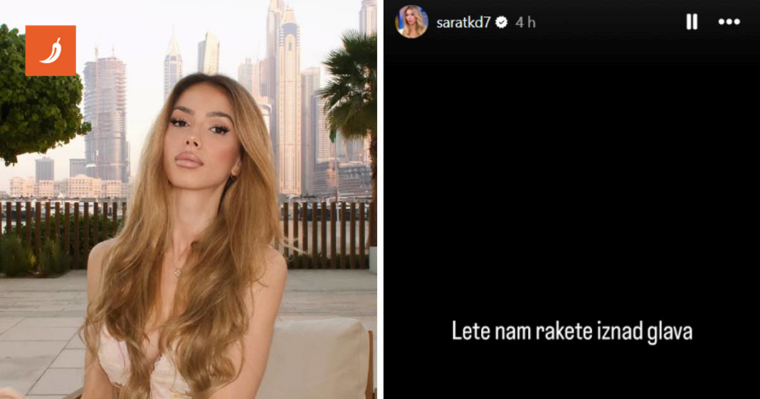 Srpska influencerica se javila iz Dubaija: Aerodromi su zatvoreni, zarobljeni smo tu