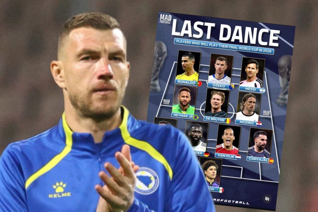 Džeko, Ronaldo, Messi…Ovo je najboljih 11 koji posljednji put igraju SP Džeko, Ronaldo, Messi…Ovo je najboljih 11 koji posljednji put igraju SP