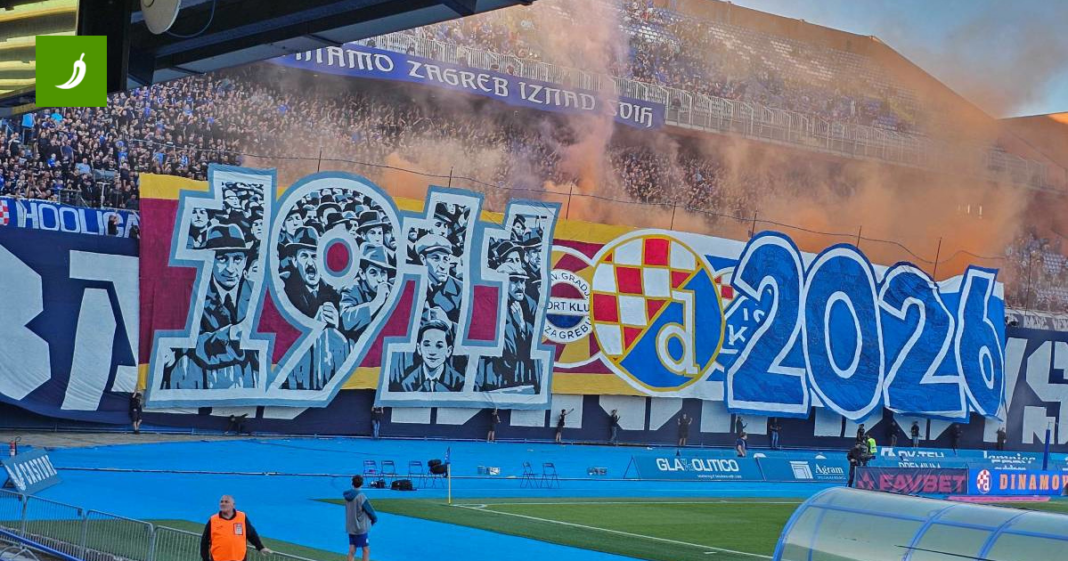 FOTO Bad Blue Boysi podigli ogromnu koreografiju na Sjeveru FOTO Bad Blue Boysi podigli ogromnu koreografiju na Sjeveru