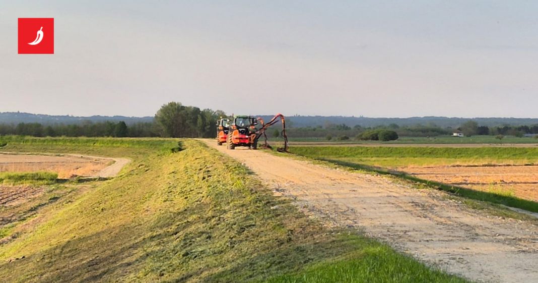 FOTO U Nedelišću otvoren nasip vrijedan više od 5 milijuna eura FOTO U Nedelišću otvoren nasip vrijedan više od 5 milijuna eura