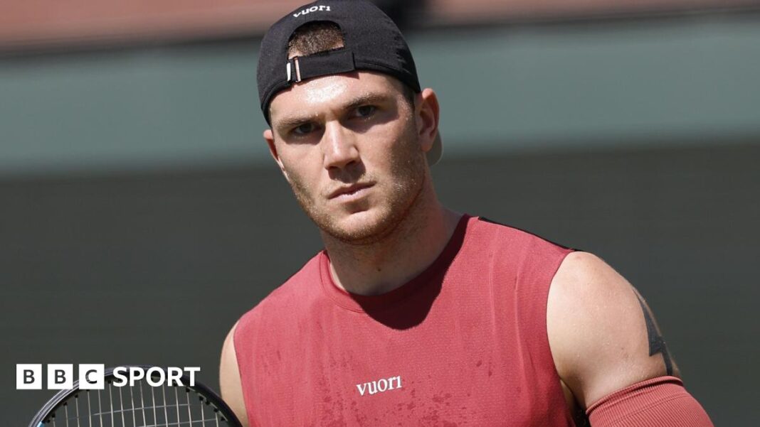 Jack Draper: Povreda je prisilila Britanca da se povuče iz meča prvog kola Barcelona Opena Jack Draper with a pensive expression during a tennis match
