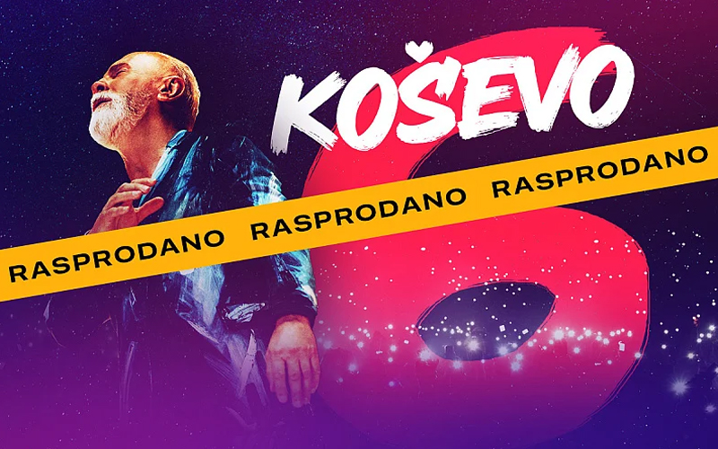 Je li Dino Merlin GOAT muzičar ovih prostora? U jednom danu rasprodao svoje drugo ovogodišnje Koševo Je li Dino Merlin GOAT muzičar ovih prostora? U jednom danu rasprodao svoje drugo ovogodišnje Koševo