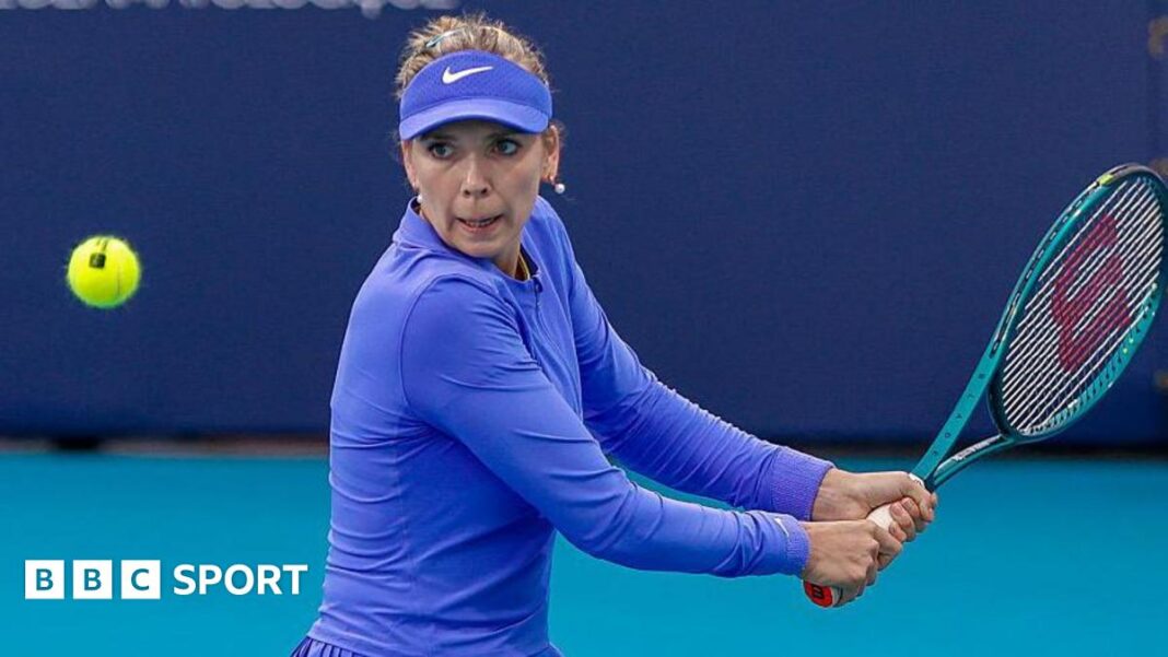 Katie Boulter trpi izlazak u prvom krugu protiv Elena-Gabriele Ruse u Austriji Katie Boulter takes a shot