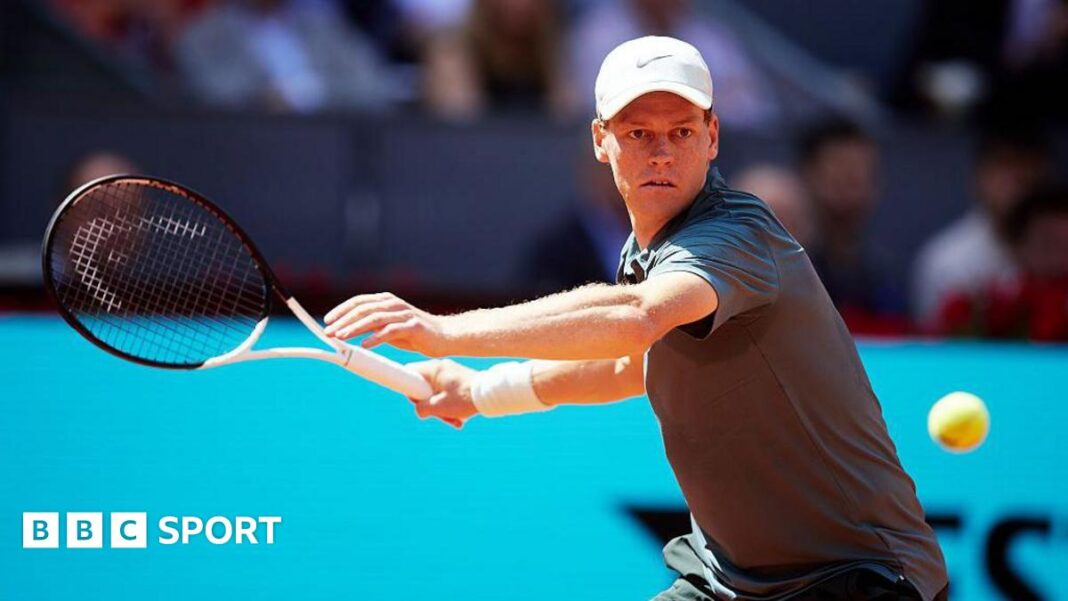 Madrid Open: Jannik Sinner dominira Kameronom Norijem u izjednačenoj istorijskoj seriji pobeda u meču Jannik Sinner