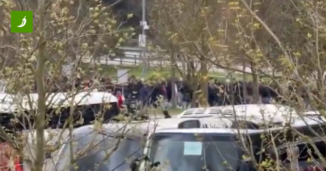 Masovna tučnjava 1000 navijača Bayerna i Stuttgarta. 500 ih je uhićeno Masovna tučnjava 1000 navijača Bayerna i Stuttgarta. 500 ih je uhićeno