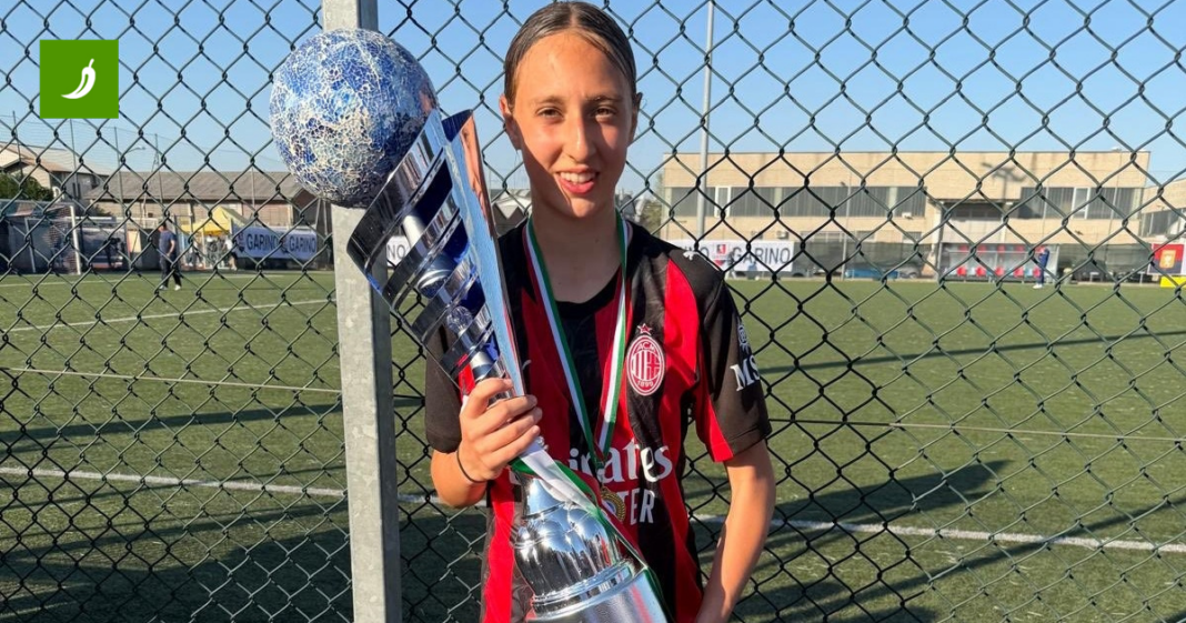 Modrićeva kći Ema (12) osvojila prvi trofej s Milanom Modrićeva kći Ema (12) osvojila prvi trofej s Milanom