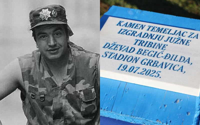 Na južnoj tribini već je položen kamen temeljac sa imenom “Dževad Begić-Đilda”. Zašto se sada prave ankete? – Crna hronika Na južnoj tribini već je položen kamen temeljac sa imenom “Dževad Begić-Đilda”. Zašto se sada prave ankete?