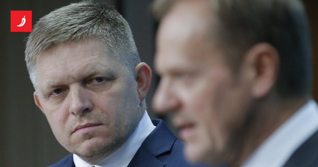 “Nema Rusa u prostoriji”, rekao Tusk pa namignuo. Taman je prolazio Fico "Nema Rusa u prostoriji", rekao Tusk pa namignuo. Taman je prolazio Fico