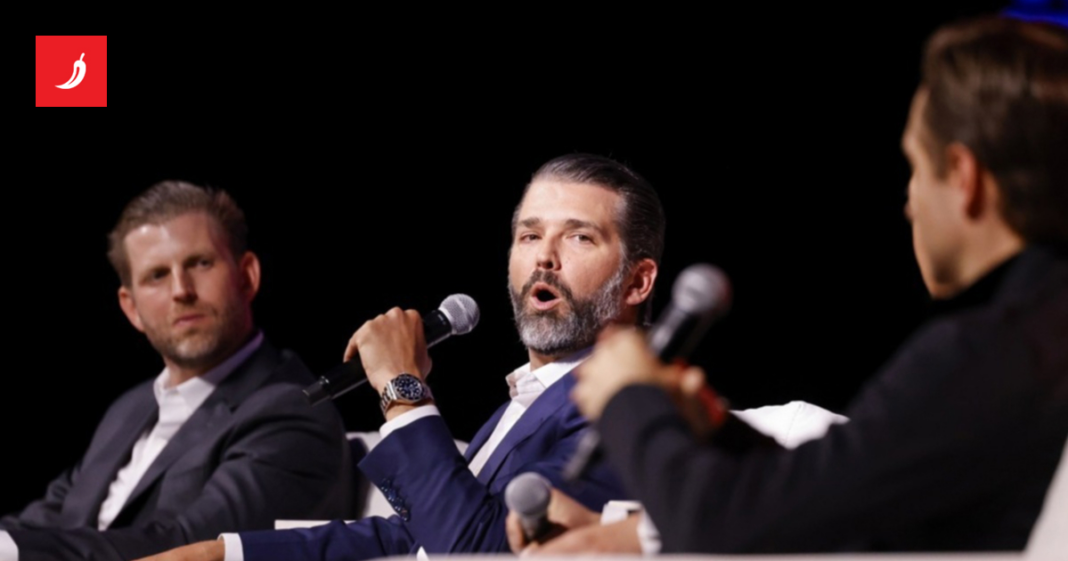 Trump tvrdi da se svijet pretvorio u kasino. Njegovi sinovi zarađuju na klađenju Trump tvrdi da se svijet pretvorio u kasino. Njegovi sinovi zarađuju na klađenju